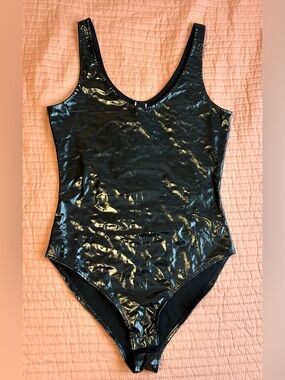 Windsor Black One-Piece with White Logo Stitching